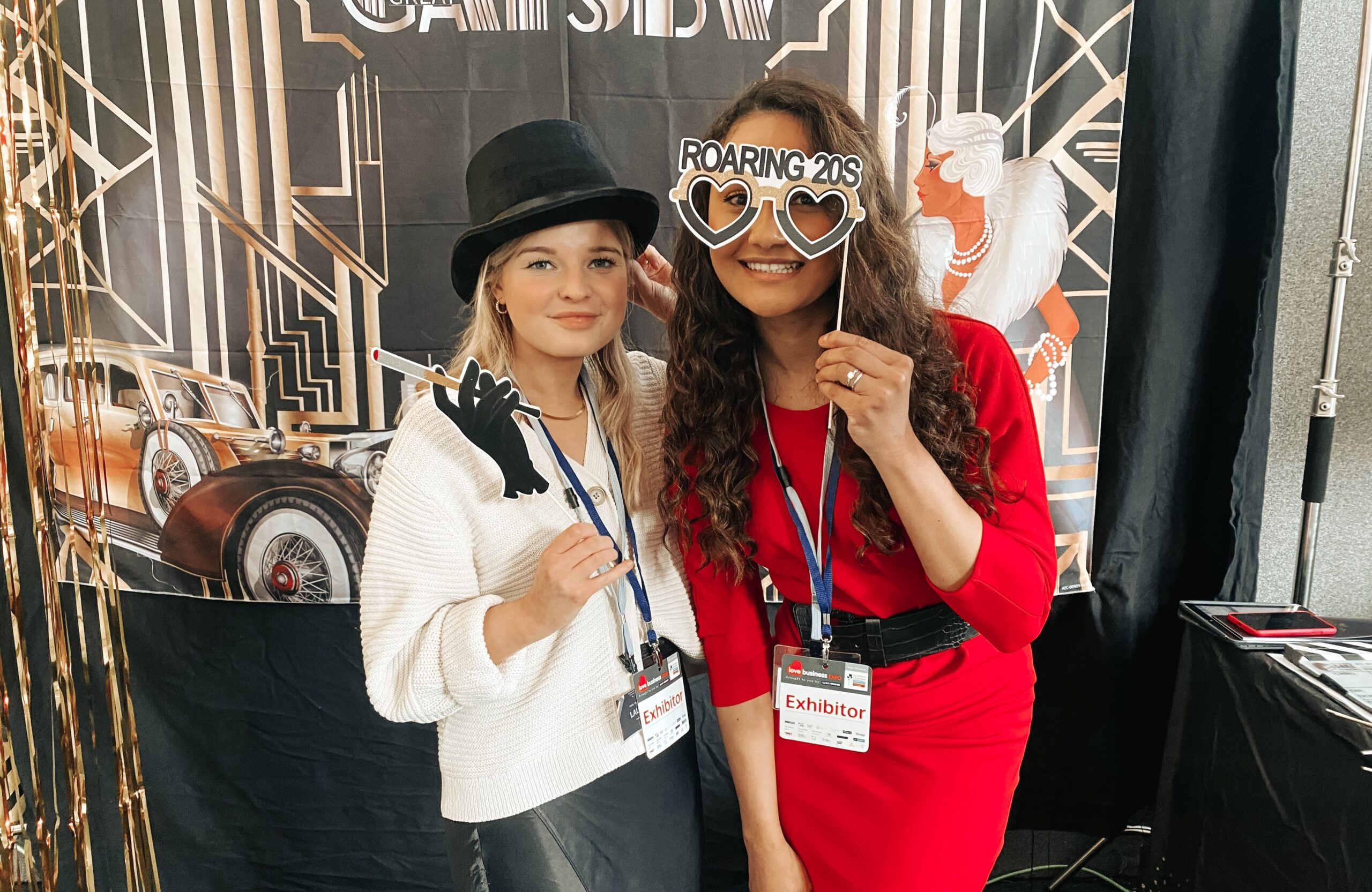 Roaring 20's photobooth @ Love Business EXPO 2022